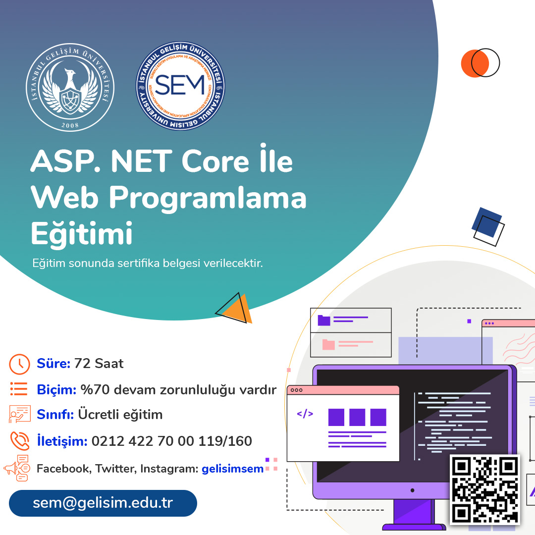ASP. NET Core ile Web Programlama Eğitimi