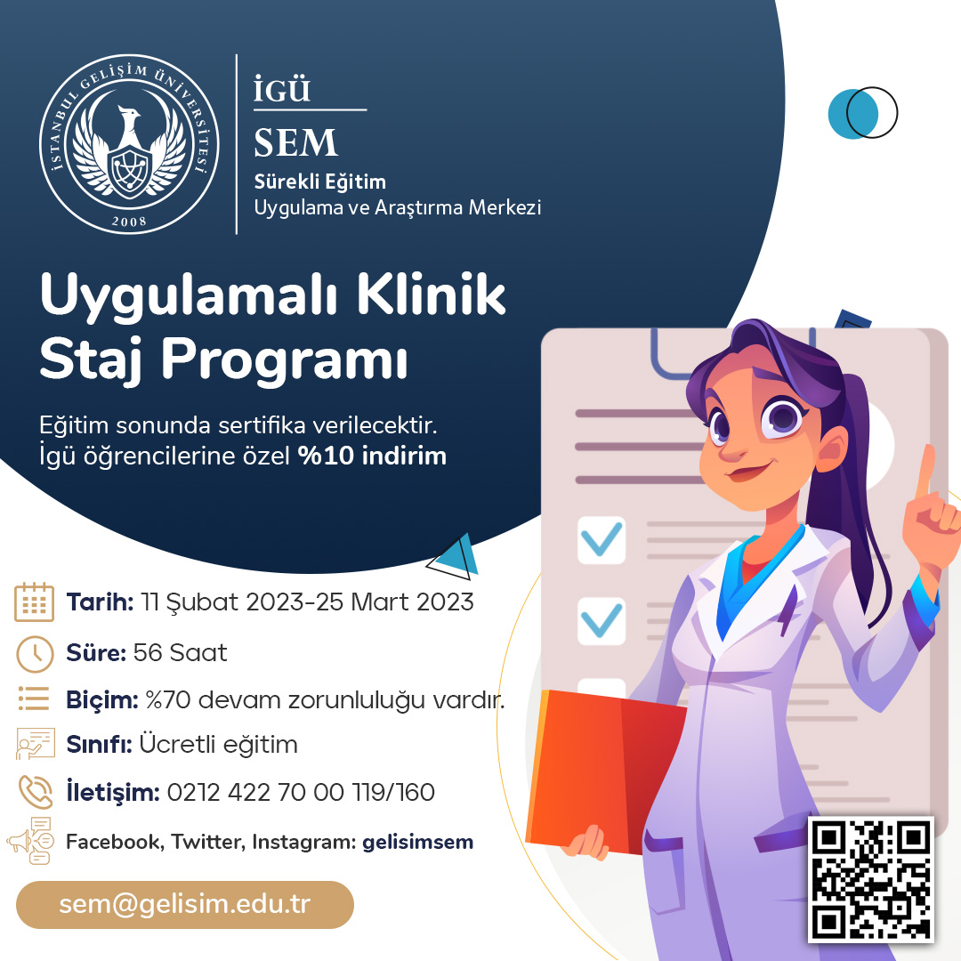 Uygulamalı Klinik Staj Programı